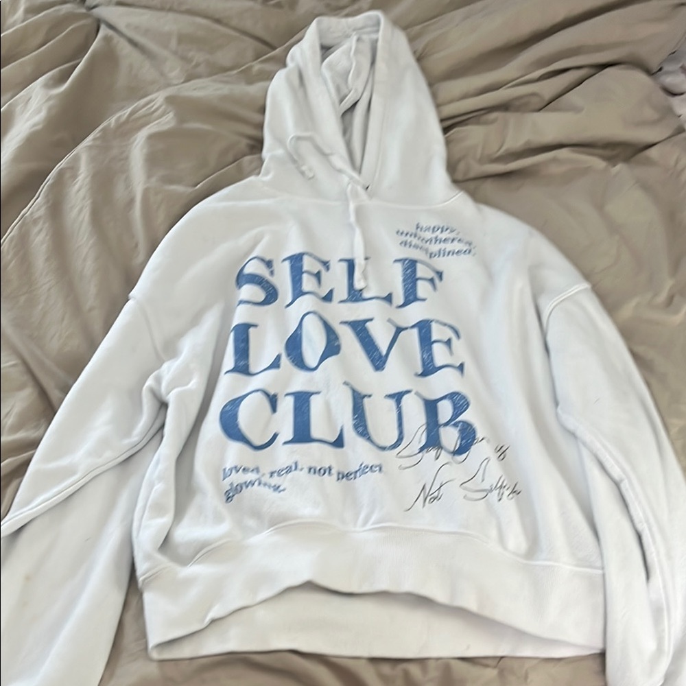Grayson Threads Cozy White Hoodie